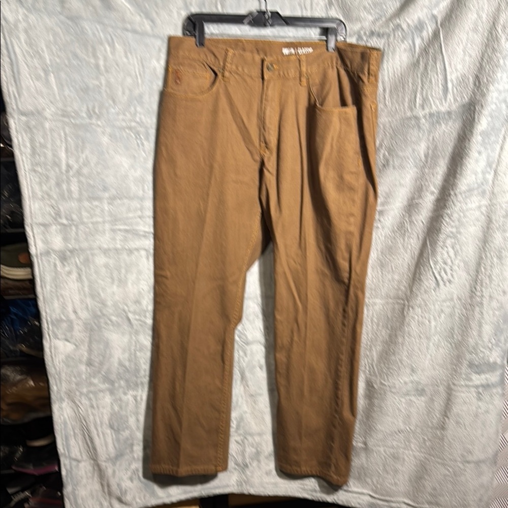 Omit jeans Men's Brown jeans 38 x 32 Classic‎ fit